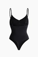 Stretchy & Sculpting Firm Shape Thong Bodysuit