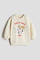 Printed Cotton Sweatshirt