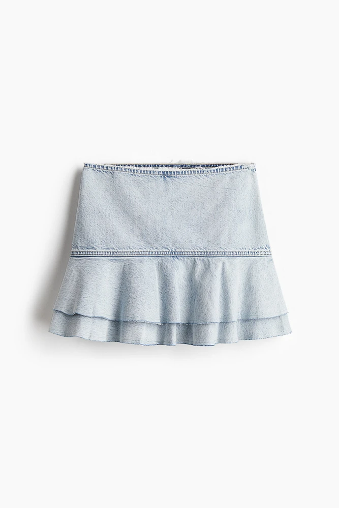 Denim Mini Skirt