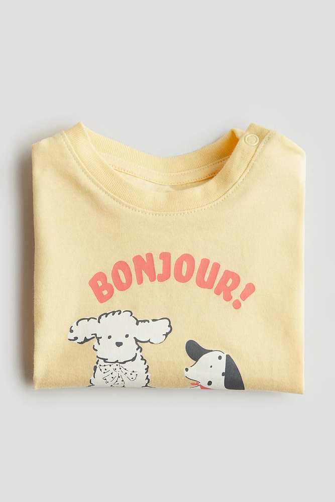 Printed Cotton T-Shirt