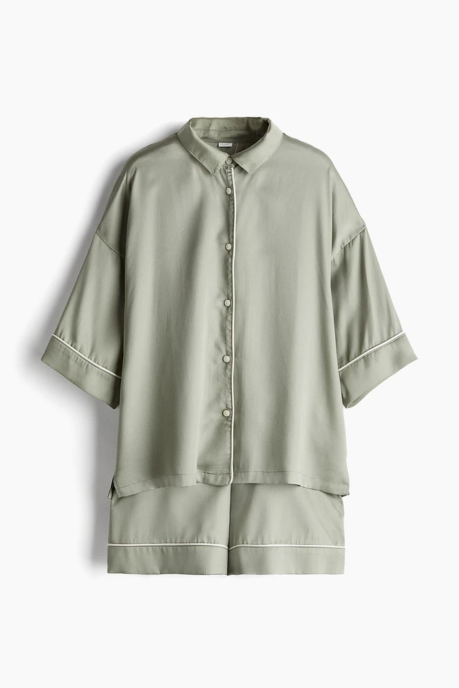 Pyjama en satin