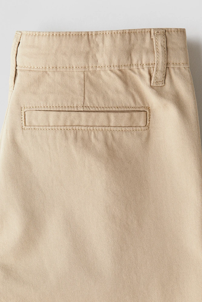 Short chino en coton