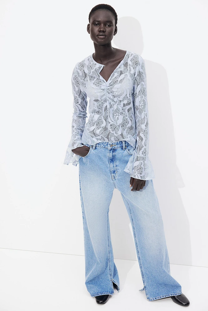 Blouse en dentelle