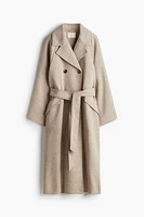 Tie Belt Coat