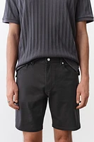 Regular-Fit Twill Shorts