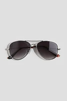 Lunettes de soleil style aviateur