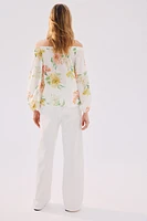 Off-the-shoulder Blouse
