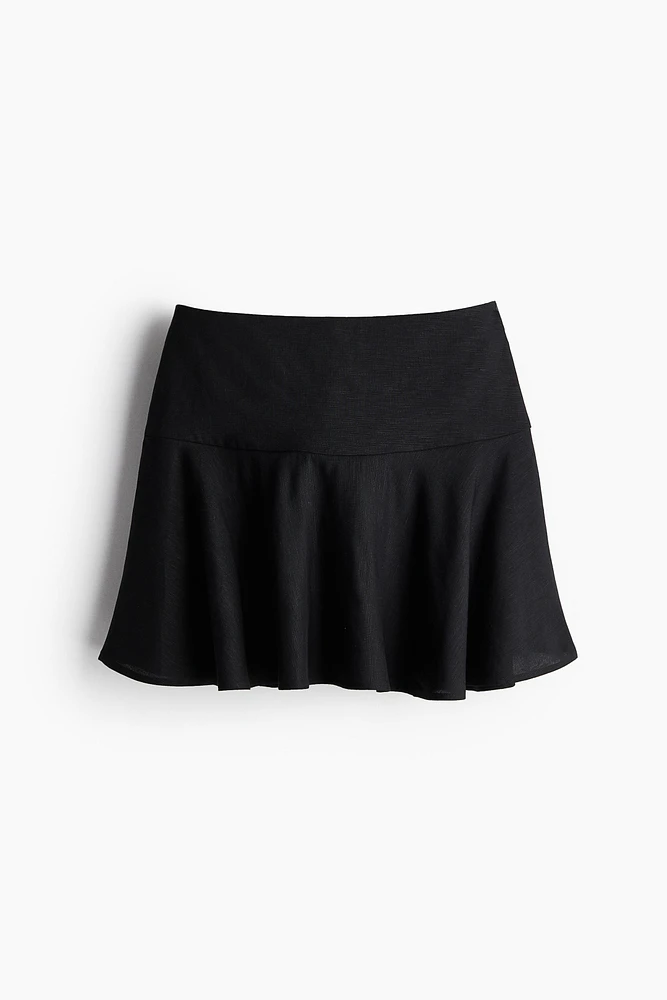 Flared Mini Skirt