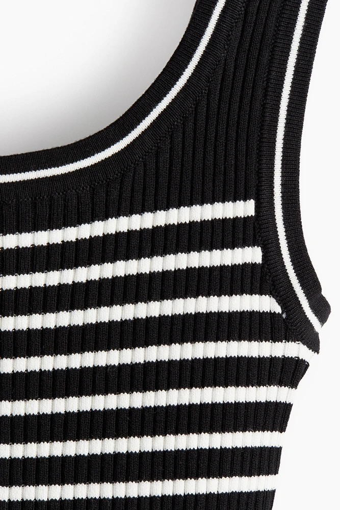 Rib-knit Tank Top