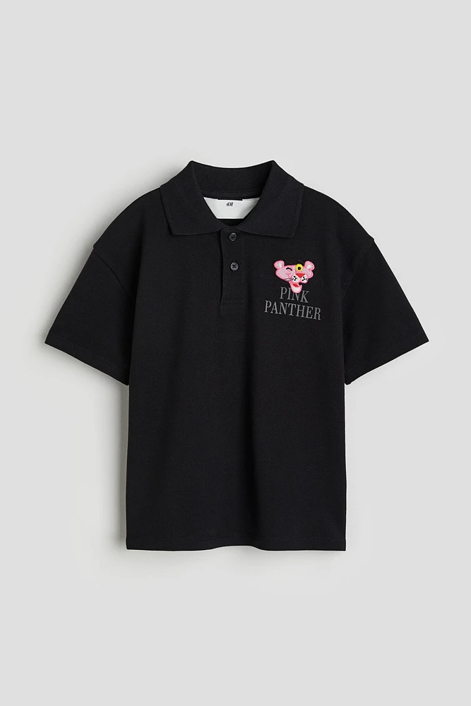 Cotton Pique Polo Shirt