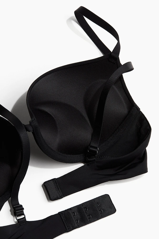 Soutien-gorge super pigeonnant en microfibre