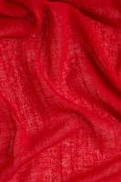 Linen-blend Shawl