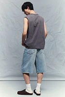 Baggy Denim Shorts
