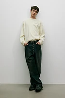 Loose Fit Printed Sweatshirt