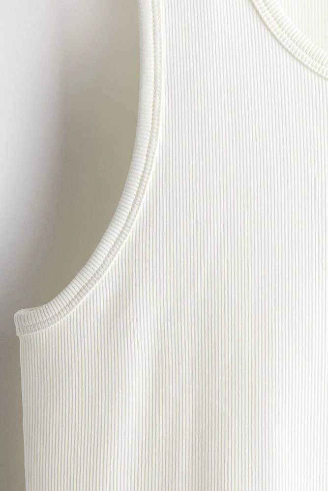 Slim Fit Ribbed Tank Top