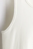 Slim Fit Ribbed Tank Top
