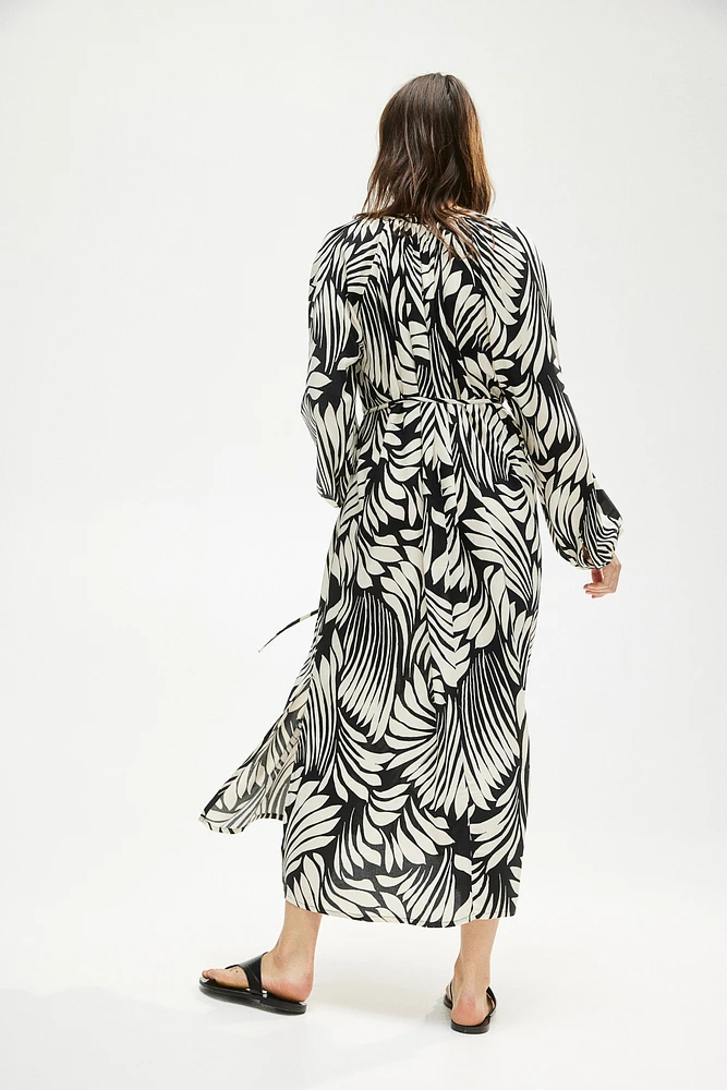 Robe à manches ballon