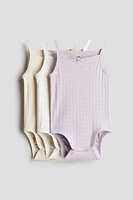 3-pack Sleeveless Bodysuits