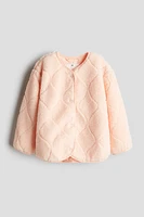 Quilted Teddy Fleece Jacket