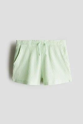 Pointelle Jersey Shorts