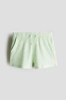 Pointelle Jersey Shorts