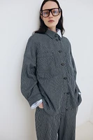 Veste-chemise Coupe Flottante