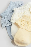 Lot de 4 paires chaussettes sans tige