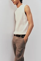 Slim-Fit Crop Pants