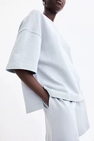 Short-Sleeved Sweatshirt