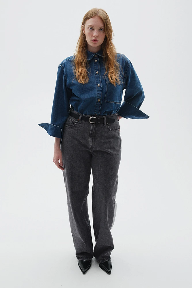 Jean Taille Haute et Galbée Coupe Flottante