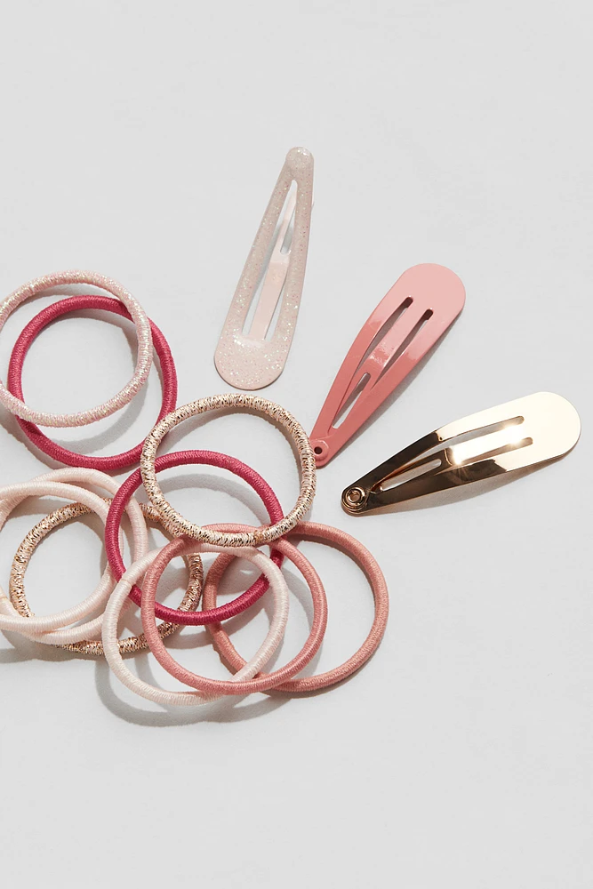 Hair Elastics and Clips