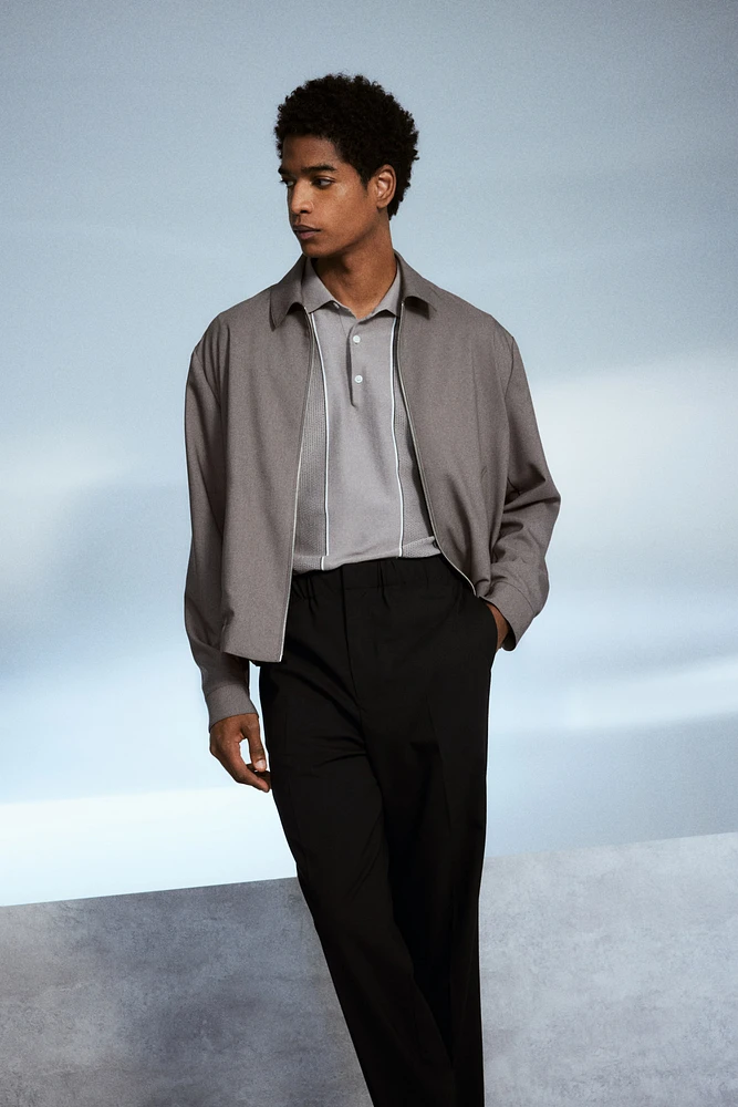 Pantalon effilé coupe décontractée