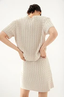 Cable-Knit Skirt