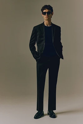 Slim-Fit Suit Pants