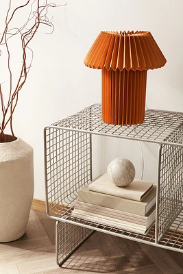 Pleated Paper Table Lamp