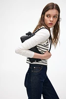 Button-front Sweater Vest