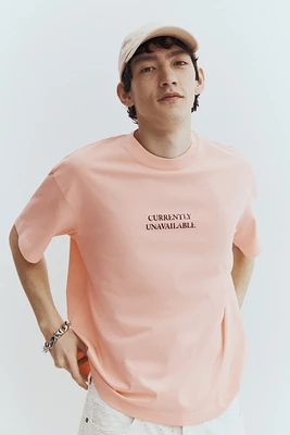 Loose Fit Printed T-shirt
