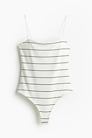 Bodysuit with Extra-narrow Shoulder Straps