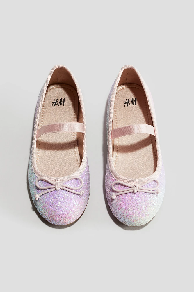 Ballerines avec application