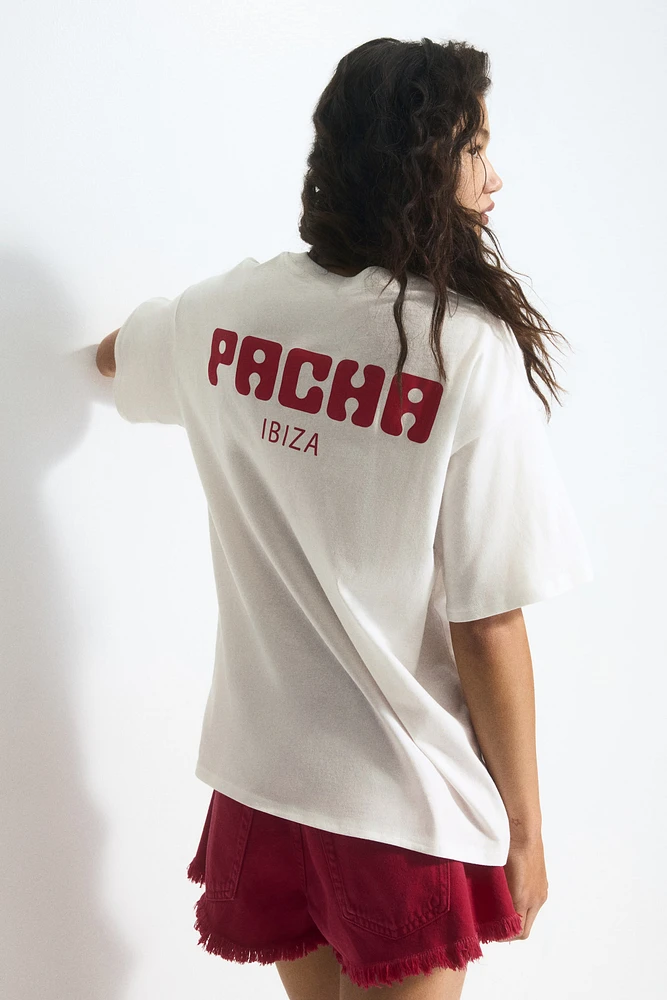 T-shirt ample imprimé