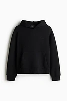 Loose Fit Ribbed Hoodie