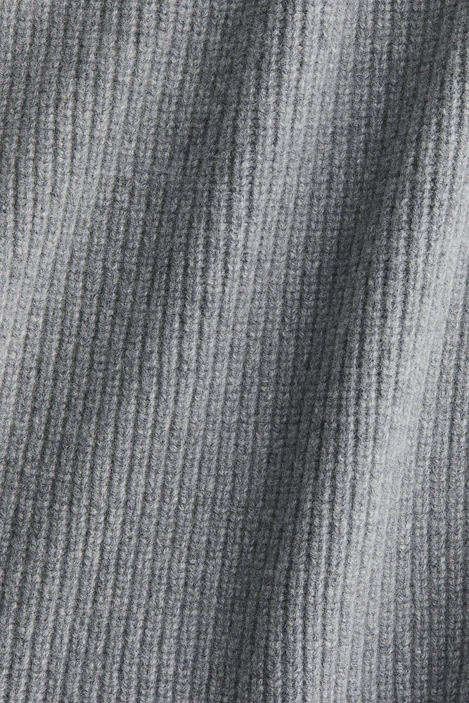 Cashmere-Blend Mock Turtleneck Dress