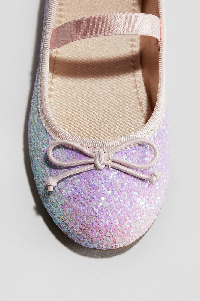 Ballerines avec application