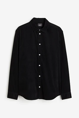 Regular Fit Corduroy Shirt