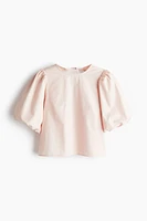 Puff-Sleeved Blouse