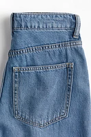 Jean ample à la taille haute