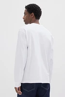 Loose-Fit Long-Sleeved Jersey Shirt