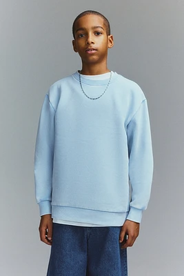 Washed-Look Sweatshirt