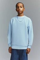 Washed-Look Sweatshirt