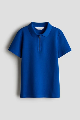 Half-Zip Polo Shirt